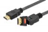 EDNET EDN-84493 :: HDMI High Speed Ethernet кабел, с въртящи се накрайници, 2.0 м