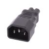 LINDY LNY-30452 :: IEC C14 3 Pin Socket To IEC C7 Figure 8 Plug Adapter