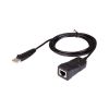 ATEN UC232B :: USB към RJ-45 (RS-232) конзолен адаптер, 1.2 м кабел