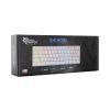 WHITE SHARK SHINOBI-W :: Геймърска клавиатура GK-2022 SHINOBI, механична, бяла, сини клавиши