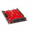 ROLINE 16.01.4145 :: M.2 to SATA III SSD H/W adapter, 2x M.2 NGFF SSD, bootable and RAID-capable