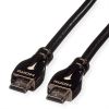 ROLINE 11.04.5686 :: HDMI Ultra HD Cable + Ethernet, M/M, black, 15 m