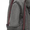 WHITE SHARK GBP-008 :: 17.3" Backpack NIGHT RIDER, 7 compartments, Gray/Black/Red