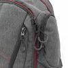 WHITE SHARK GBP-008 :: 17.3" Backpack NIGHT RIDER, 7 compartments, Gray/Black/Red