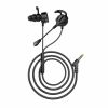 WHITE SHARK GE-537 :: HEADSET BLACKBIRD, 10 mm driver, PS4/PS5/XBOX compatible, Detachable microphone, Black