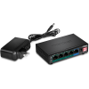 TRENDnet TPE-TG51g :: 5-Port Gigabit PoE+ Switch