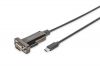 DIGITUS DA-70166 :: USB Type-C към RS232 конвертор, 1м