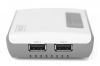 ASSMANN DN-13024 :: DIGITUS 2-портов многофункционален USB 2.0 безжичен мрежов сървър, PrintServer/NAS/USB Hub/300 Mbps
