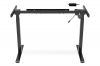 ASSMANN DA-90430 :: Electrically Height-Adjustable Table Frame, single motor, 2 levels, black
