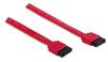 MANHATTAN 340700 :: SATA Data Cable, 7-Pin Male to Male, 50 cm (20 in.), Red