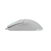 White Shark GM-5010 :: Мишка BAGDEMAGUS, RGB, 64гр. , 825 - 7200 dpi, бял