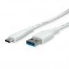 VALUE 11.99.9036 :: USB 3.2 Gen 1 Cable, A-C, M/M, white, 3 m