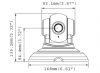 GeoVision GVIP-PTZ010D :: IP камера, PAN-TILT-ZOOM, 10x оптично + 10x цифрово увеличение, H.264, 4.2 - 42 мм обектив, 1/4" CCD, PoE