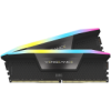 CORSAIR VENGEANCE RGB DDR5 64GB (2x32GB) DDR5 6000 CL30-36-36-76 1.4V Std PMIC Intel XMP Memory- Black, EAN: 0840006672432