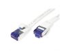 VALUE 21.99.2160 :: Cable FTP Cat.6A (Class EA), extra-flat, white, 0.5m
