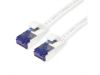 VALUE 21.99.2164 :: Cable FTP Cat.6A (Class EA), extra-flat, white, 1.5m