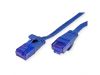 VALUE 21.99.2050 :: Cable UTP Cat.6A (Class EA), extra-flat, blue, 0.5m