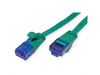 VALUE 21.99.2040 :: Cable UTP Cat.6A (Class EA), extra-flat, green, 0.5m