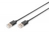 ASSMANN AK-300100-010-S :: Cable USB 2.0 A-A M/M 1.0m, black