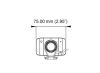 GEOVISION GV-BX3400-0F :: IP камера, 3 Mpix, WDR Pro Day-Night Box, 4 мм обектив, PoE, H.264