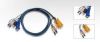 ATEN 2L-5303U :: KVM кабел, HD15 M + USB type A M + 2 Audio Plugs >> SHDB15 M + 2 Audio Plugs, 3.0 м