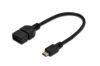 ASSMANN AK-300309-002-S :: USB adapter cable, OTG, micro B/M - A/F