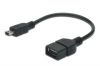 ASSMANN AK-300310-002-S :: USB adapter cable, OTG, mini B/M - A/F
