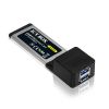RAIDSONIC IB-AC605 :: ExpressCard to 2 external USB3