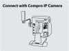 Compro VideoMate WL-150 :: Wireless-N безжичен мрежов адаптер, бял цвят