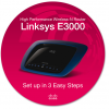 Linksys E3000 :: Hi-Performance Wireless-N Router, 300 Mbps, Simultaneous Dual-Band