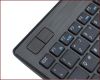 KeySonic KSK-3201 RF :: slim, wireless, super-mini keyboard with trackball