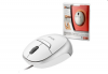 Trust 15489 :: Оптична мини-мишка, прибиращ се кабел, MI-2850SP, бяла