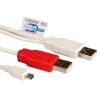 ROLINE 19.08.1006 :: ROLINE USB 2.0 Y-Cable, 2x Type A M - 1x 5-pin Mini M , 1.8 m