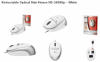Trust 15489 :: Оптична мини-мишка, прибиращ се кабел, MI-2850SP, бяла