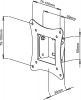 SBOX LCD-100 :: WALL STAND WITH TILT