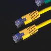 ROLINE 21.15.0142 :: FTP Patch кабел, Cat. 5e, 2.0 м, AWG26, жълт цвят