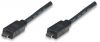 MANHATTAN 326636 :: High Speed Micro HDMI кабел с Ethernet, Micro HDMI мъжки към Micro HDMI мъжки, 1.0 м